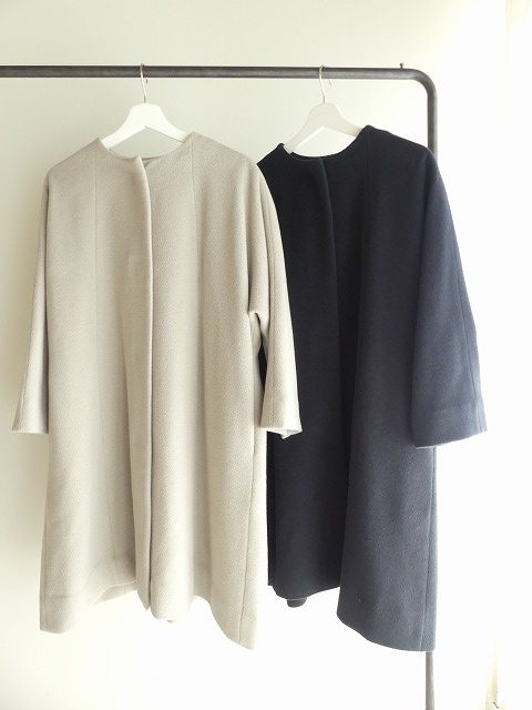 Evam Eva エヴァムエヴァ Wool Angora Dolman Coat t170 Space Moo