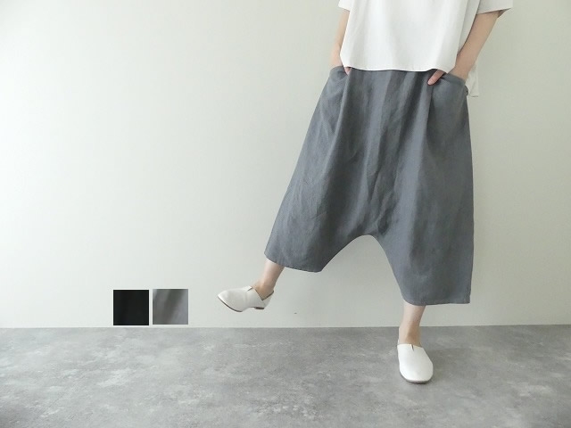 linen sarrouel pants　リネンサルエルパンツ