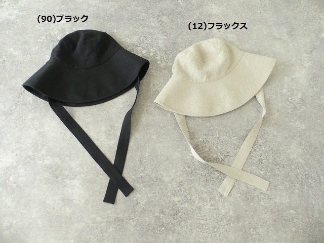 evam eva(エヴァムエヴァ) linen strap hat(E231G121) | SPACE MOO