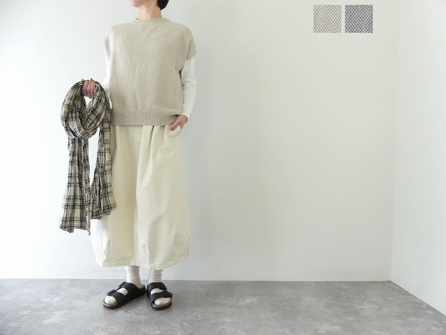 evam eva チュニック ベスト evam eva チュニック ベスト