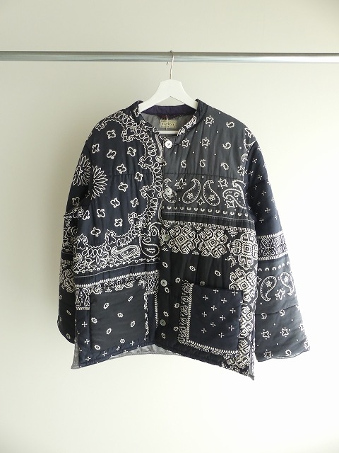 ファッションの 【最終値下げ】Kapital キルト作務ブルゾン ガーゼバンダナパッチワーク - ブルゾン - news.elegantsite.gr