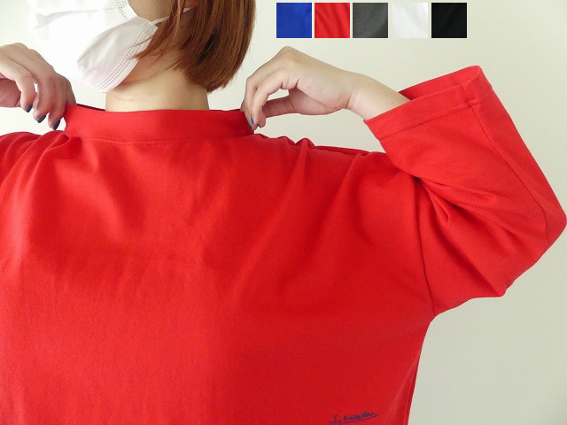 快晴堂(かいせいどう) Girl's アウターTシャツ スタンド衿7分袖Tシャツ(23C-29)