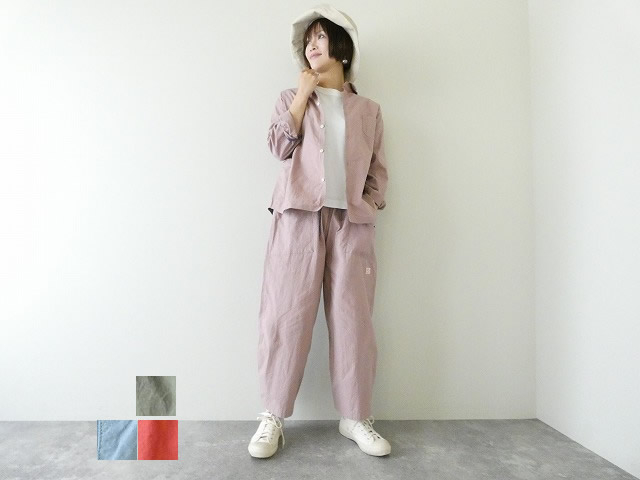 快晴堂(かいせいどう) Girl's ヴィンテージ馬布 斜めポケットステッチたくさんパンツ(53P-12)