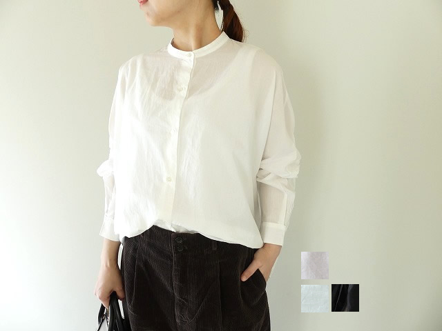 mizu様 mizuiro ind(ミズイロインド) バックギャザーワイドシャツ(1-238975