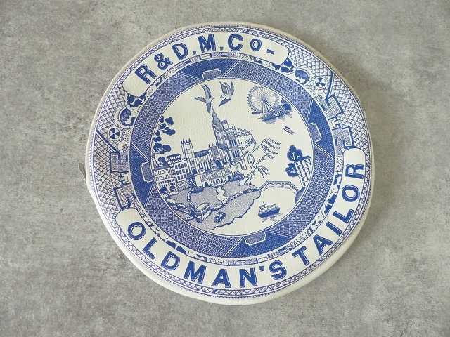【ご予約】R&D.M(オールドマンズテーラー) LONDON BLUE WILLOW PLATE POUCH(L)(OLD6570)(3)