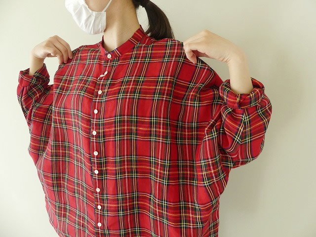 R&D.M(オールドマンズテーラー) TARTAN CHECK BUGGY SHIRT(OLD6026)