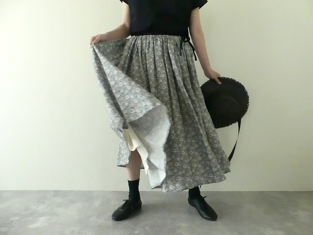 R&D.M(オールドマンズテーラー) PRINCESS FLOWER GATHER SKIRT(OLD6088 