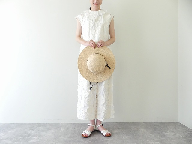 R&D.M(オールドマンズテーラー) B.C.J RUFFLED COLLAR NO SLEEVE