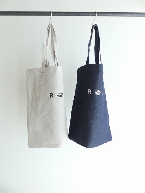 LINEN DENIM TOTE BAGの商品画像3