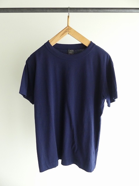 homspun(ホームスパン) 天竺半袖Tシャツ　(3)ネイビー XL XXLサイズの商品画像1