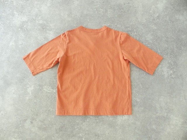 homspun(ホームスパン) 天竺6分袖Tシャツ (2)アプリコットの商品画像10