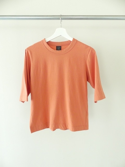 homspun(ホームスパン) 天竺6分袖Tシャツ (2)アプリコットの商品画像3