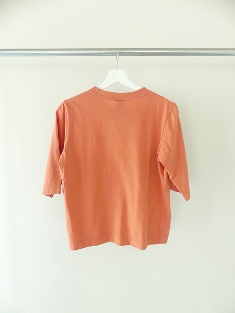 homspun(ホームスパン) 天竺6分袖Tシャツ (2)アプリコットの商品画像8