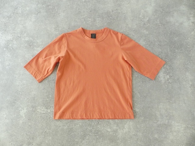 homspun(ホームスパン) 天竺6分袖Tシャツ (2)アプリコットの商品画像9