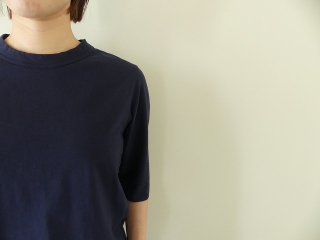 homspun(ホームスパン) 天竺6分袖Tシャツ (3)ネイビーの商品画像21
