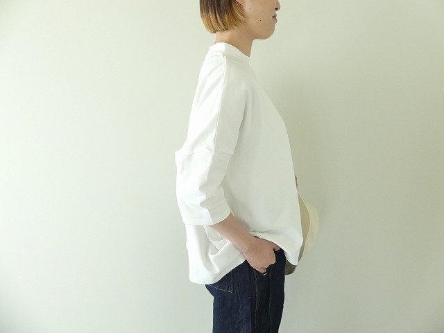 LinenYa(リネンヤ) デラヴェ7分袖Tシャツの商品画像4