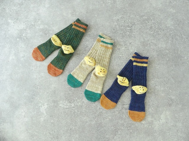 KAPITAL(キャピタル) 60本 杢 IVY RAINBOWY HAPPY HEEL ホールドソックスの商品画像1