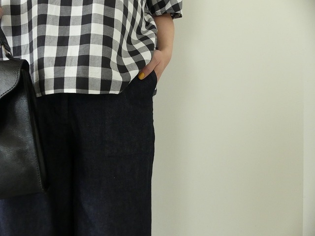 SARAHWEAR(サラウェア) インディゴデニムストレートパンツの商品画像4