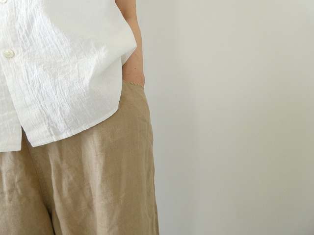 NARU 40フレンチリネンノッポパンツの商品画像4