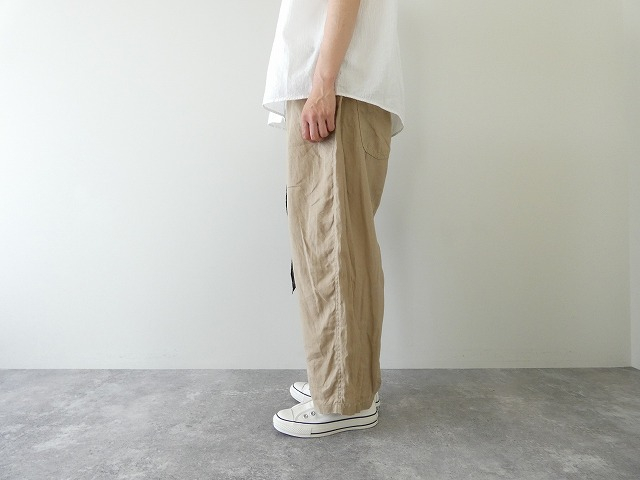 NARU 40フレンチリネンノッポパンツの商品画像7