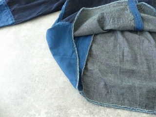 KAPITAL(キャピタル) 綿×リネンIDGパッチワークバンドカラーカトマンズシャツの商品画像32