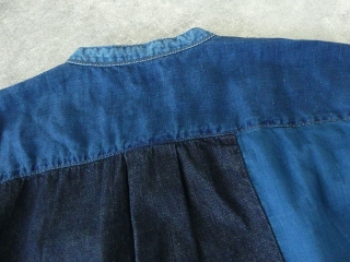 KAPITAL(キャピタル) 綿×リネンIDGパッチワークバンドカラーカトマンズシャツの商品画像35