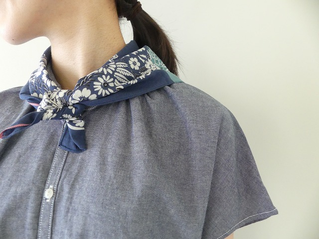 KAPITAL(キャピタル) fastcolor セルビッチバンダナ　GARDENパッチワークの商品画像1