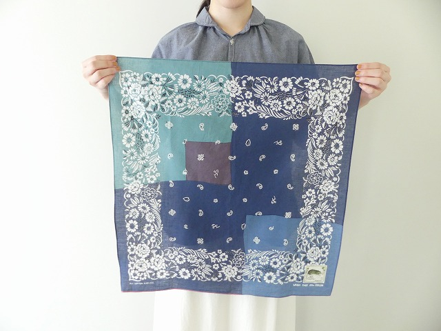 KAPITAL(キャピタル) fastcolor セルビッチバンダナ　GARDENパッチワークの商品画像3