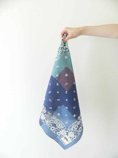 KAPITAL(キャピタル) fastcolor セルビッチバンダナ　GARDENパッチワークの商品画像4