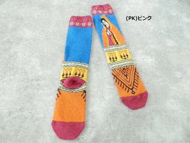 KAPITAL(キャピタル) 96本　マリア柄ソックス SHORTの商品画像19