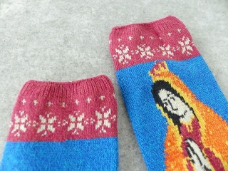 KAPITAL(キャピタル) 96本　マリア柄ソックス SHORTの商品画像22