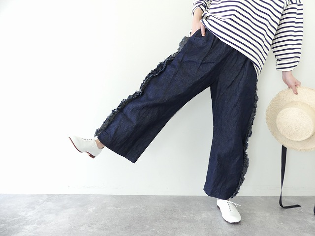 Gauze#(ガーゼ) インディゴビビアンパンツの商品画像5