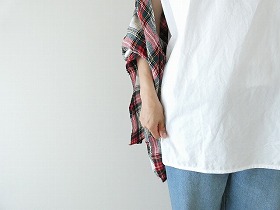 homspun(ホームスパン) コンパクトウェザーBIGノースリーブブラウスの商品画像21