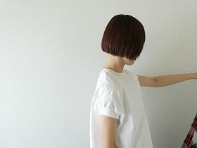homspun(ホームスパン) コンパクトウェザーBIGノースリーブブラウスの商品画像22