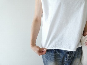homspun(ホームスパン) コンパクトウェザーノースリーブブラウスの商品画像22