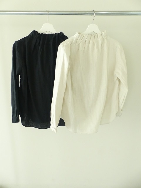 SSC Wガーゼカヌレハイネックブラウスの商品画像11