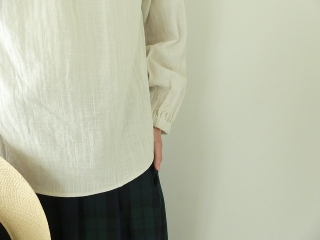 SSC Wガーゼカヌレハイネックブラウスの商品画像13