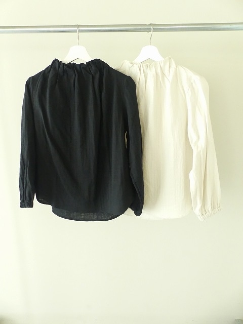 SSC Wガーゼカヌレハイネックブラウスの商品画像2