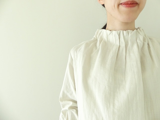 SSC Wガーゼカヌレハイネックブラウスの商品画像5