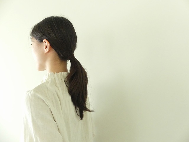 SSC Wガーゼカヌレハイネックブラウスの商品画像7