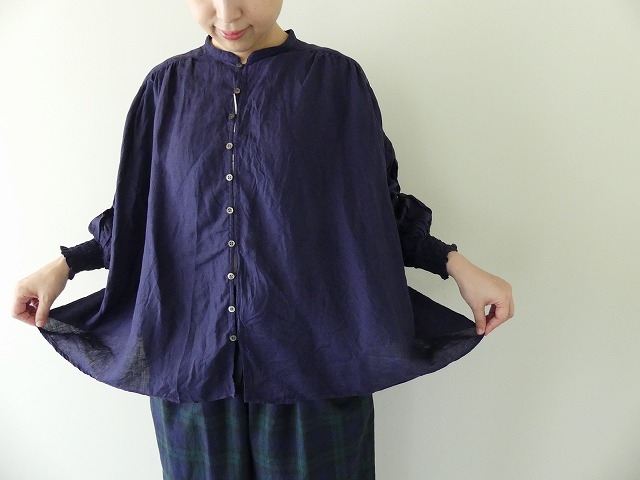 リネンシャーリングブラウスの商品画像6