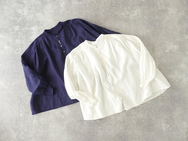 リネンシャーリングブラウスの商品画像9