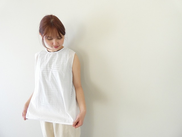 インナーバックギャザーノースリーブの商品画像3