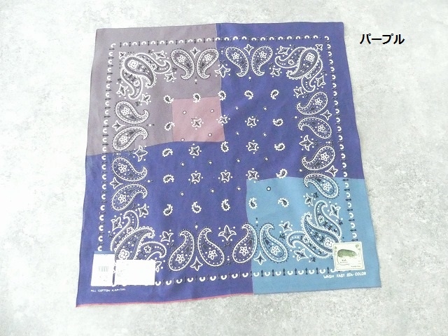 KAPITAL(キャピタル) fastcolor セルビッチバンダナ　ペイズリーパッチワークの商品画像10