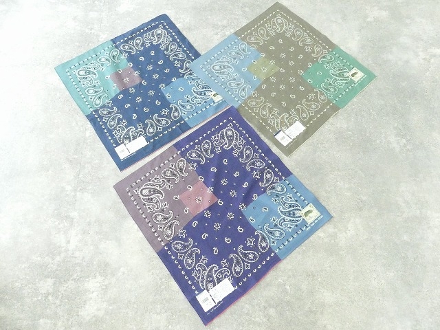 KAPITAL(キャピタル) fastcolor セルビッチバンダナ　ペイズリーパッチワークの商品画像2