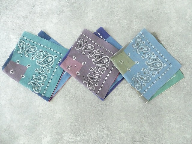KAPITAL(キャピタル) fastcolor セルビッチバンダナ　ペイズリーパッチワークの商品画像8