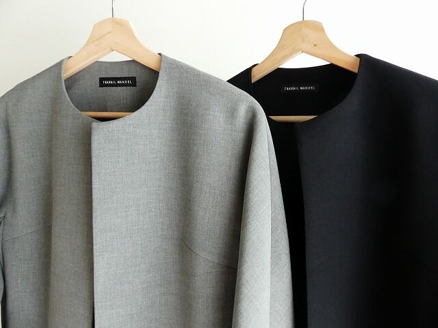 TRAVAIL MANUEL(トラバイユマニュアル) Wクロスノーカラージャケットの商品画像18