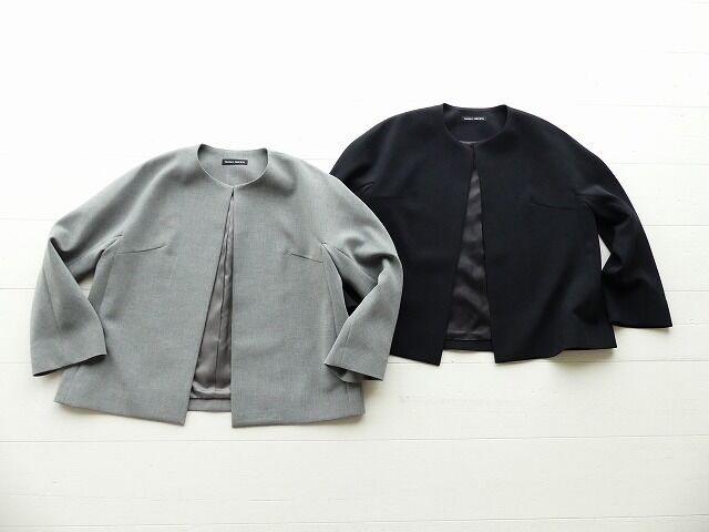 TRAVAIL MANUEL(トラバイユマニュアル) Wクロスノーカラージャケットの商品画像3