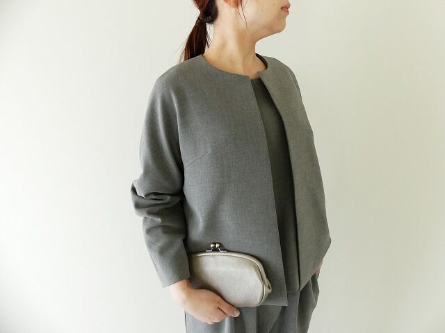 TRAVAIL MANUEL(トラバイユマニュアル) Wクロスノーカラージャケットの商品画像6