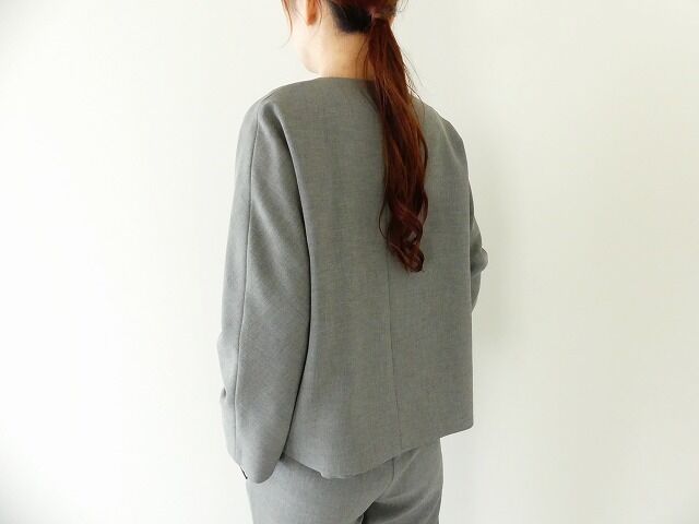 TRAVAIL MANUEL(トラバイユマニュアル) Wクロスノーカラージャケットの商品画像8
